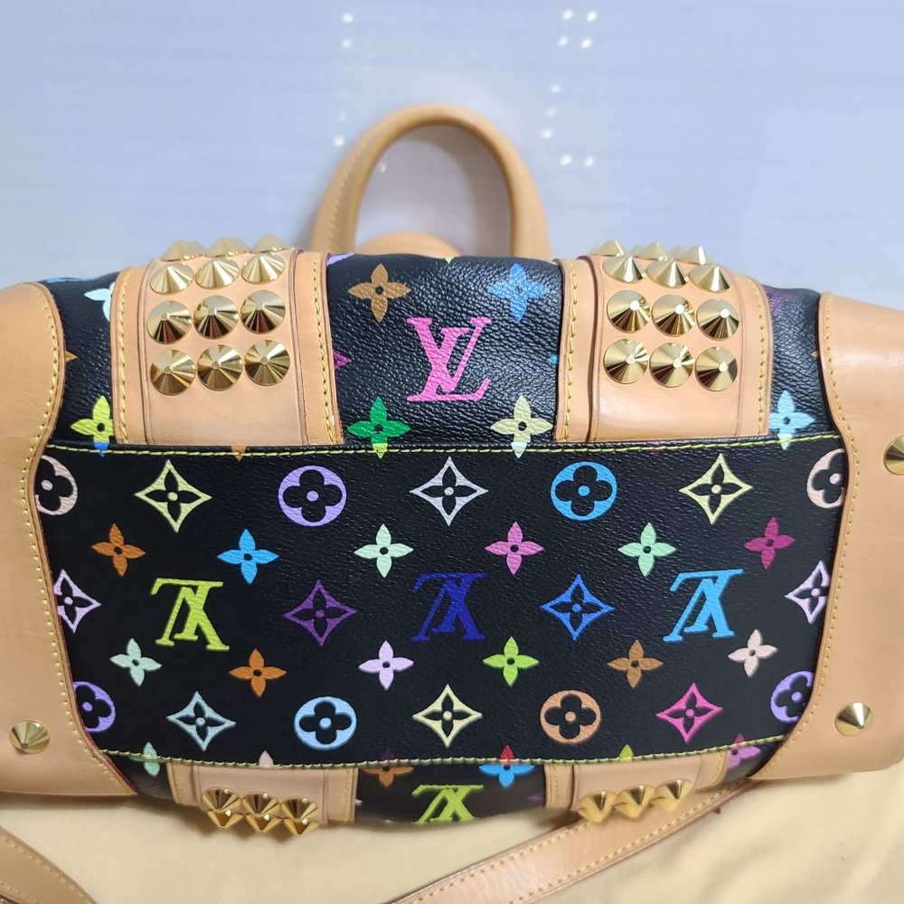 ❌SOLD❌Louis Vuitton Multicolore Courtney Bag Black - Picture 4 of 16